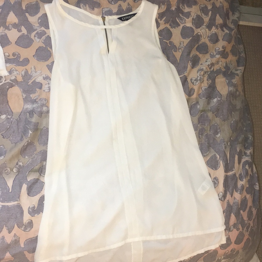 White long dress shirt